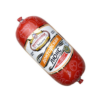 Докторская Люкс Первомайские Деликатесы, вареная, 0,48кг, шт